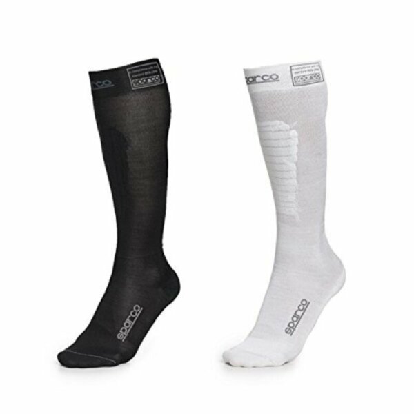 Socken Sparco 001512BI12 Wei&szlig; Gr&ouml;&szlig;e 44