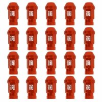 Set Muttern OMP 7075 Orange 20 uds M14 x 1,25