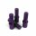 Set Muttern OMP 27 mm Violett 20 uds M12 x 1,25