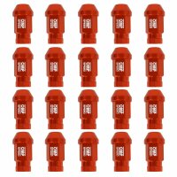 Set Muttern OMP Orange 40 mm 20 pcs M12 x 1,50