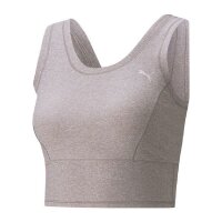 Sporttop f&uuml;r Frauen Puma Studio Yogini Luxe Crop Tank Violett