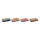 Maniküre-Set DKD Home Decor Edelstahl (3 pcs)