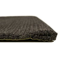 vidaXL Teppich Natur Sisal 80x300 cm Schwarz