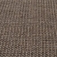 vidaXL Teppich Natur Sisal 80x200 cm Braun