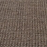 vidaXL Teppich Natur Sisal 80x350 cm Braun