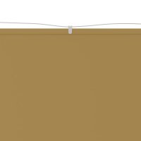 vidaXL Senkrechtmarkise Beige 100x600 cm Oxford-Gewebe