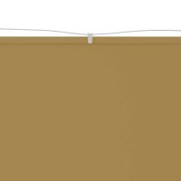 vidaXL Senkrechtmarkise Beige 140x270 cm Oxford-Gewebe