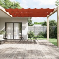 vidaXL Senkrechtmarkise Terrakotta 60x600 cm Oxford-Gewebe