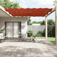 vidaXL Senkrechtmarkise Terrakotta 100x360 cm Oxford-Gewebe