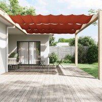 vidaXL Senkrechtmarkise Terrakotta 200x360 cm Oxford-Gewebe