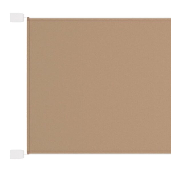 vidaXL Senkrechtmarkise Taupe 60x270 cm Oxford-Gewebe