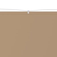 vidaXL Senkrechtmarkise Taupe 60x270 cm Oxford-Gewebe