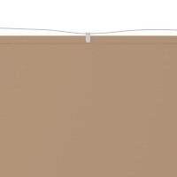 vidaXL Senkrechtmarkise Taupe 100x800 cm Oxford-Gewebe