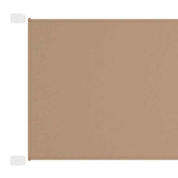 vidaXL Senkrechtmarkise Taupe 200x420 cm Oxford-Gewebe