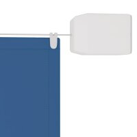 vidaXL Senkrechtmarkise Blau 60x360 cm Oxford-Gewebe