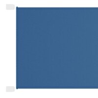 vidaXL Senkrechtmarkise Blau 60x420 cm Oxford-Gewebe