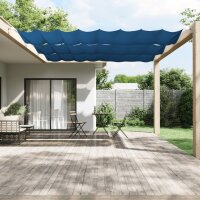 vidaXL Senkrechtmarkise Blau 140x360 cm Oxford-Gewebe