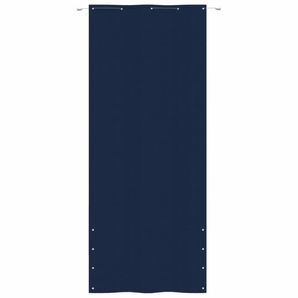 vidaXL Balkon-Sichtschutz Blau 100x240 cm Oxford-Gewebe