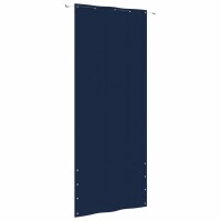 vidaXL Balkon-Sichtschutz Blau 100x240 cm Oxford-Gewebe