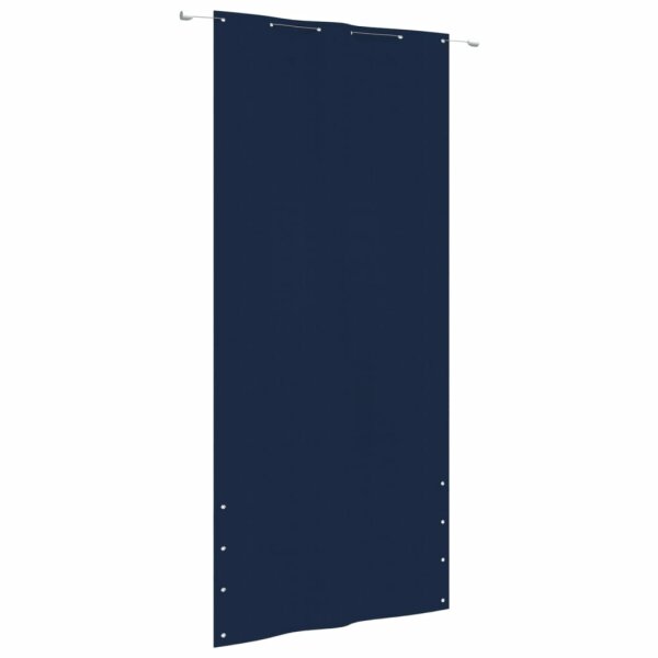 vidaXL Balkon-Sichtschutz Blau 120x240 cm Oxford-Gewebe