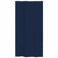 vidaXL Balkon-Sichtschutz Blau 140x240 cm Oxford-Gewebe