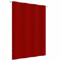 vidaXL Balkon-Sichtschutz Rot 160x240 cm Oxford-Gewebe