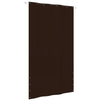 vidaXL Balkon-Sichtschutz Braun 160x240 cm Oxford-Gewebe