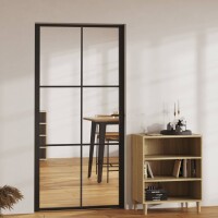 vidaXL Innentür ESG Glas und Aluminium 102,5x201,5...