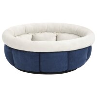 vidaXL Hundebett 50x50x22 cm Blau