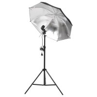 vidaXL Fotostudio-Beleuchtung Set mit Stativen & Schirmen