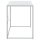 vidaXL Computertisch Weiß 110x60x70 cm Holzwerkstoff