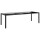 vidaXL 11-tlg. Garten-Essgruppe Poly Rattan Schwarz