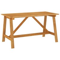 vidaXL 5-tlg. Garten-Essgruppe Beige