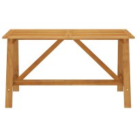 vidaXL 5-tlg. Garten-Essgruppe Beige