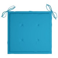 vidaXL Gartenstühle mit Kissen 6 Stk. Massivholz Akazie