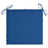 vidaXL Gartenstühle mit Kissen 6 Stk. Massivholz Akazie