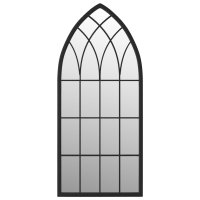 vidaXL Spiegel Schwarz 70x30 cm Eisen für den...