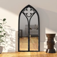 vidaXL Spiegel Schwarz 70x30 cm Eisen für den...