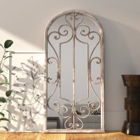 WOWONA Spiegel Sandfarben 100x45 cm Eisen für den...