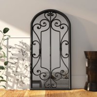 vidaXL Spiegel Schwarz 70x30 cm Eisen für den...