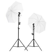 vidaXL Fotostudio-Set mit Beleuchtung und Hintergrund