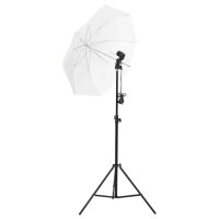 vidaXL Fotostudio-Set mit Beleuchtung, Hintergrund und Reflektor