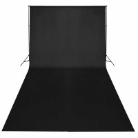 vidaXL Fotostudio-Set mit Beleuchtung, Hintergrund und Reflektor