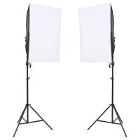 vidaXL Fotostudio-Set mit Beleuchtung und Hintergrund