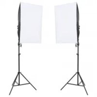 vidaXL Fotostudio-Set mit Beleuchtung und Hintergrund