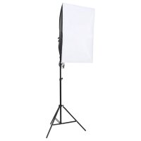 vidaXL Fotostudio-Set mit Beleuchtung, Hintergrund und Reflektor