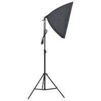 vidaXL Fotostudio-Set mit Beleuchtung, Hintergrund und Reflektor