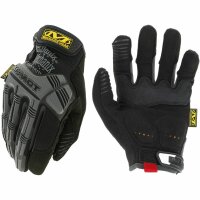 Mechanikerhandschuhe M-Pact Schwarz/Grau (Gr&ouml;&szlig;e XL)