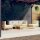 vidaXL 6-tlg. Garten-Lounge-Set mit Creme Kissen Massivholz Kiefer