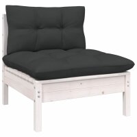 vidaXL 8-tlg. Garten-Lounge-Set mit Kissen Kiefer Massivholz